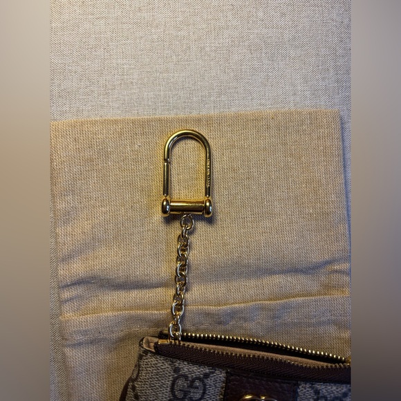 Gucci Ophidia GG Supreme Key Pouch - Picture 6 of 11